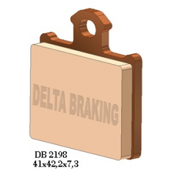 DELTA BRAKING KLOCKI HAMULCOWE KH602 KTM SX85`11-18 TYŁ - ZASTĘPUJĄ DB2198MX-N ORAZ DB2198QD-N